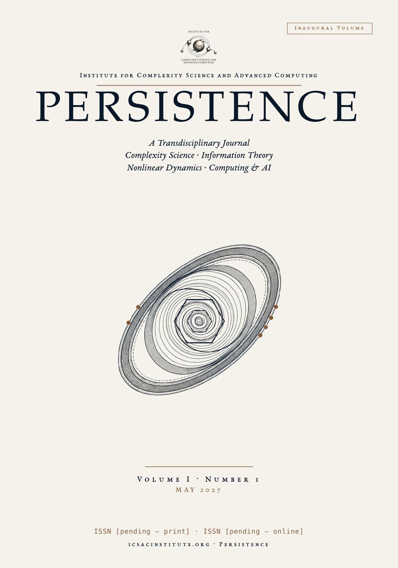 Cover of Persistence — A Transdisciplinary Journal, Volume 1, Number 1
